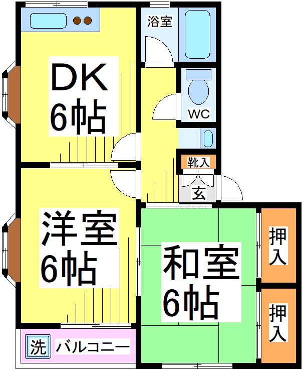 ツインコーポ 間取り