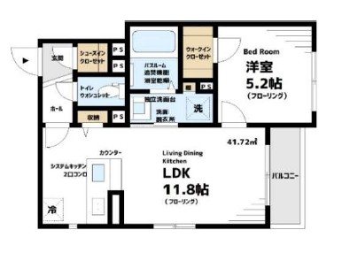 エルミタージュ南烏山 間取り