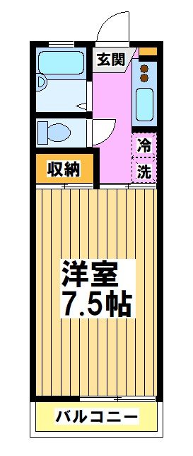 メゾンベル 間取り