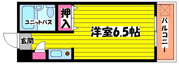 ロイヤルカイザー 306号室 間取り