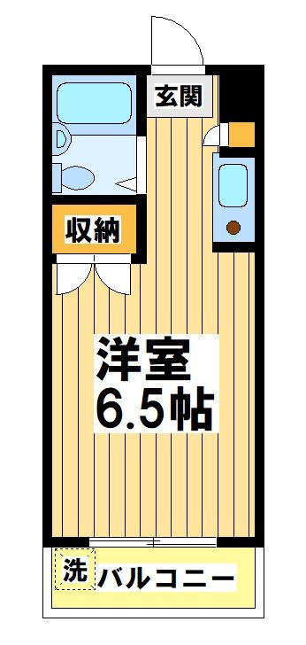 ロイヤルカイザー 306号室 間取り
