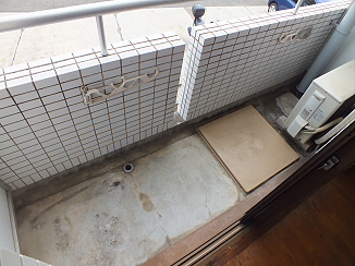 ロイヤルカイザー ベランダ