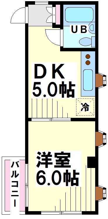アイリスカワナゴ 間取り