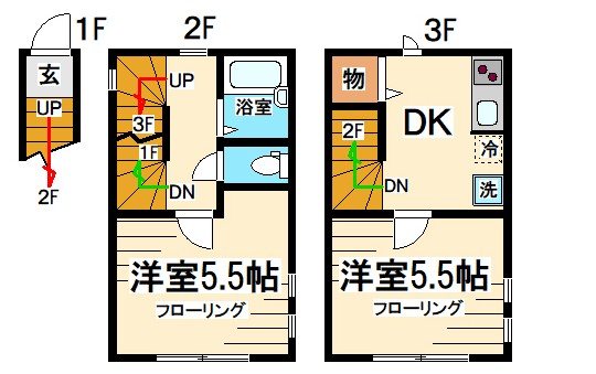 クラシェア中野新橋 間取り