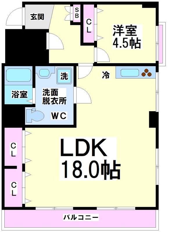レジ東郷 間取り