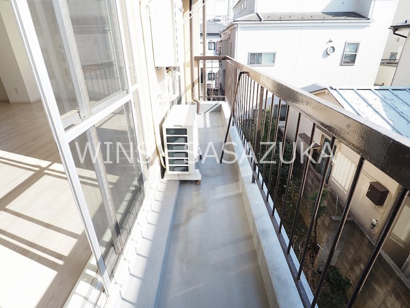 レジ東郷 ベランダ