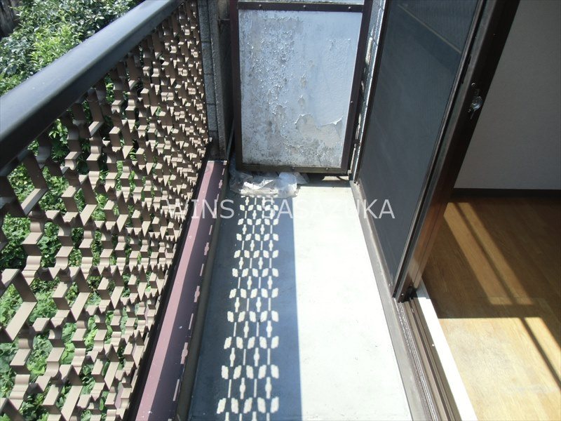 フラットハナタキ  ベランダ