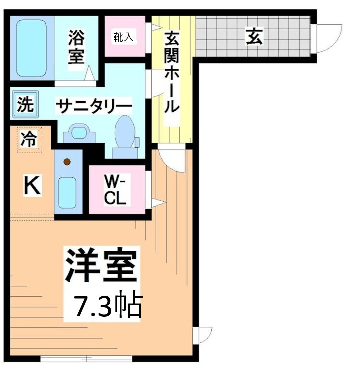 モデュロール渋谷本町 間取り