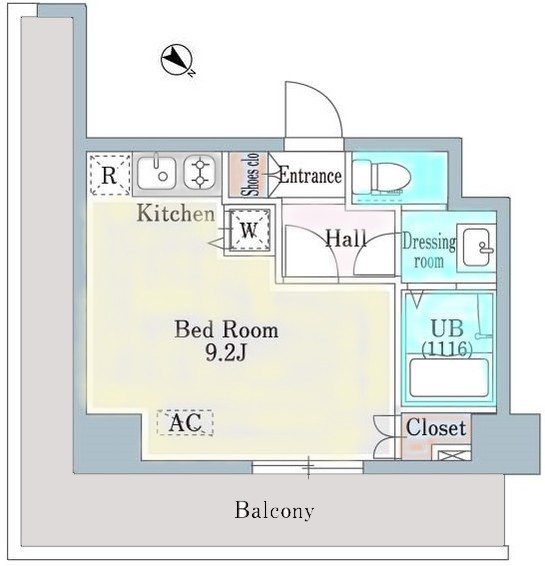 SHOWN　HATSUDAI  間取り