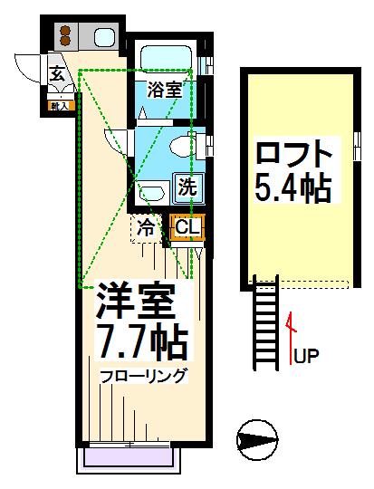 ピア桜上水  間取り
