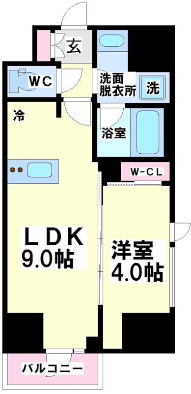 イプセ渋谷本町 間取り