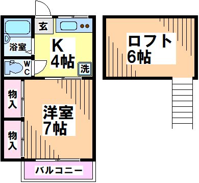 アネックスハイツ 間取り
