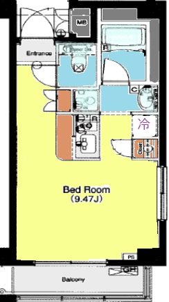 CYNTHIA FOUR-D DAITABASHI 間取り