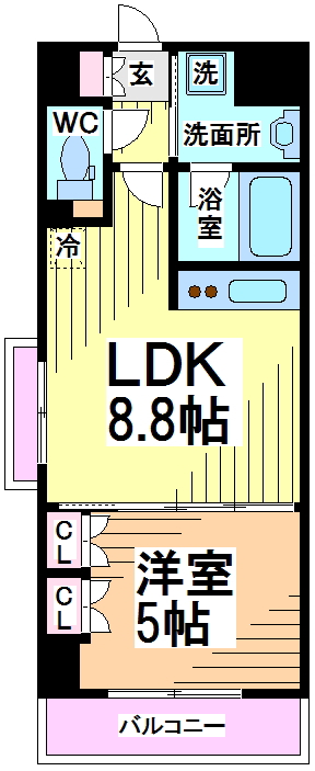 笹塚ＫＹハイツ　 間取り