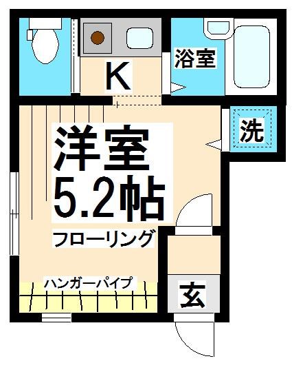 K-HOUSE下高井戸  間取り