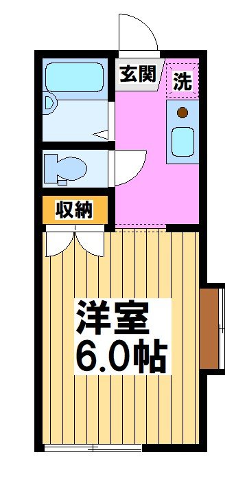 モンシャトー柴崎＝再契約型賃貸＝ 間取り