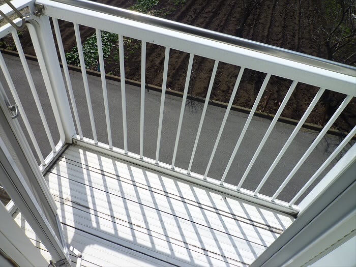 サンホワイト ベランダ
