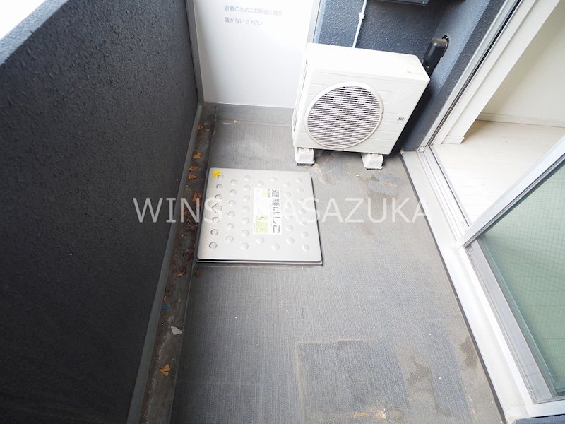 ラクラス幡ヶ谷 ベランダ