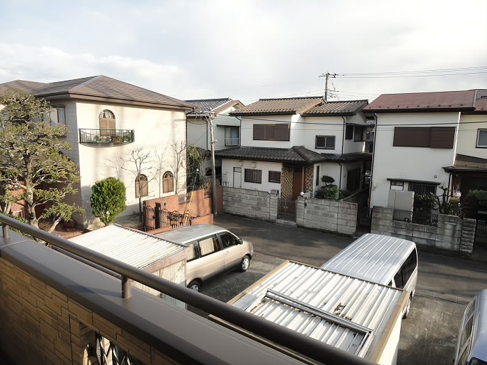 パレスのばら ベランダ