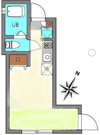 Blanc Court代田橋 間取り