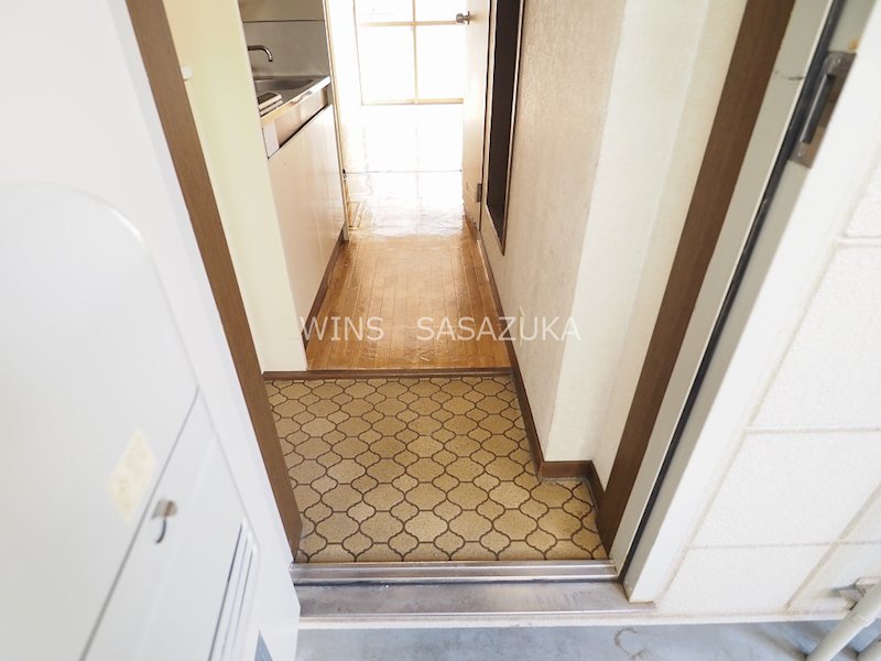 レジデンス初台 玄関