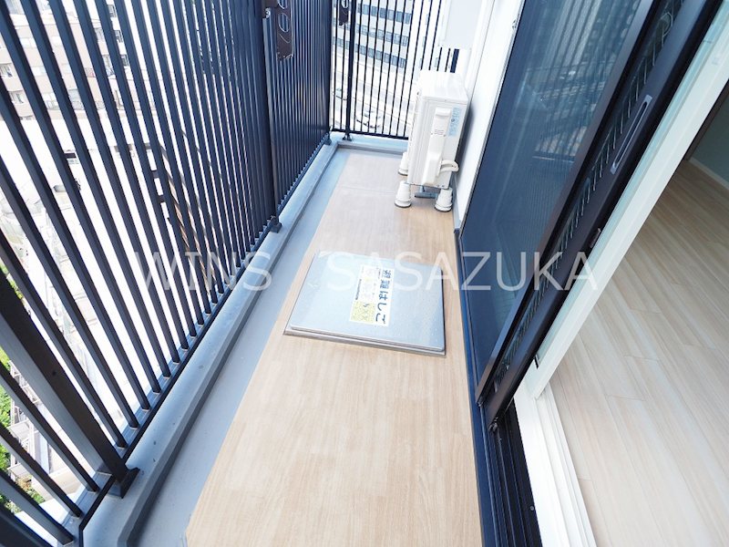 レジディア笹塚Ⅲ  ベランダ