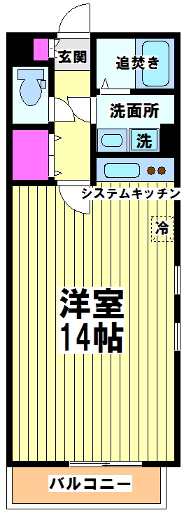 チェリーコートつつじヶ丘 間取り