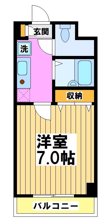 アイビーコート（Aタイプ） 間取り