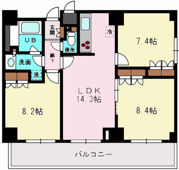 レジディア杉並方南町 間取り