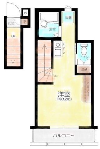KTS笹塚 間取り図