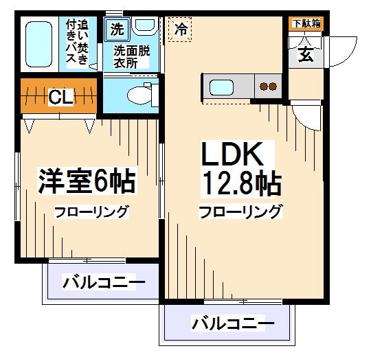 サンハイム 間取り図