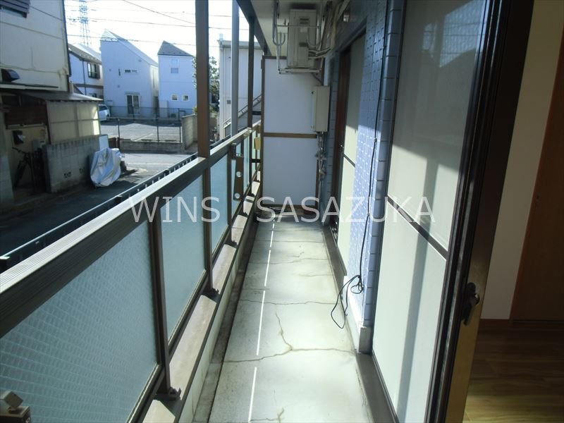 グランデエル ベランダ