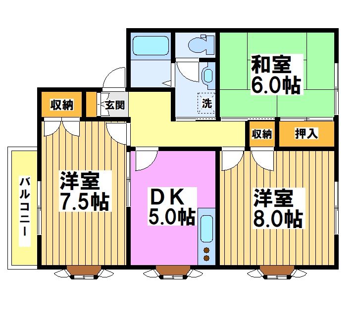 リブレーヌ　ドゥ 間取り