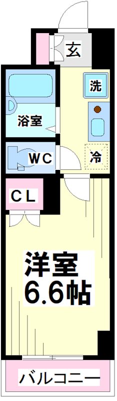 ラクラス杉並方南町 間取り