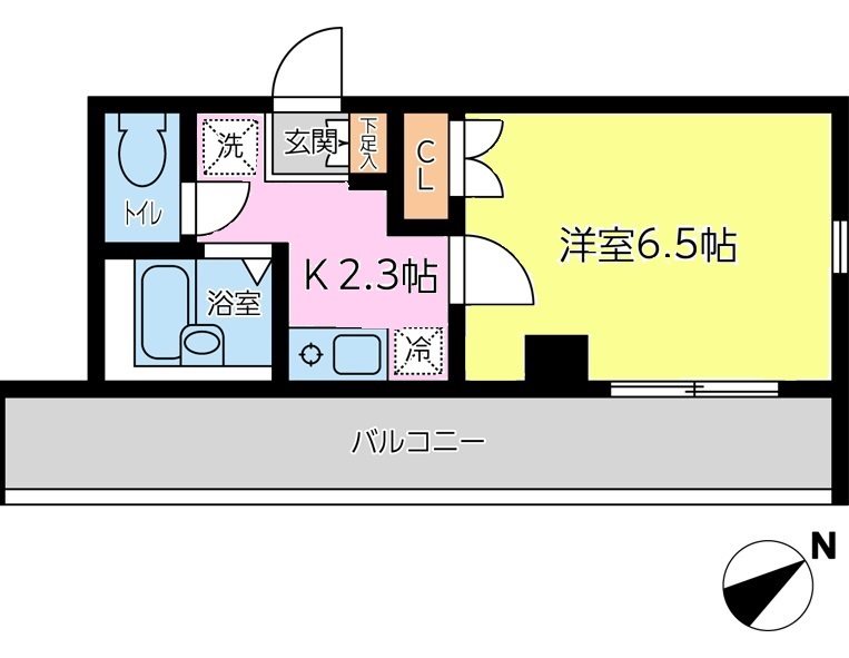 ラクラス杉並方南町 間取り