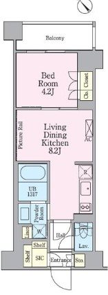 クレストコート渋谷笹塚 間取り