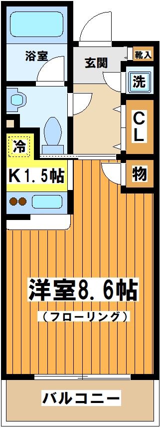 メゾン２１ 101号室 間取り