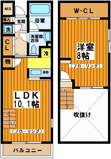 メゾン２１ 302号室 間取り