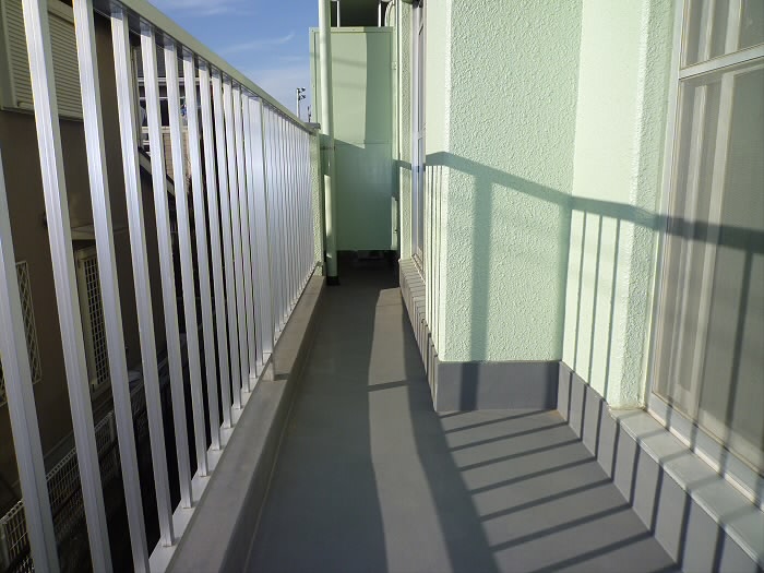 ハイツ鈴木 ベランダ