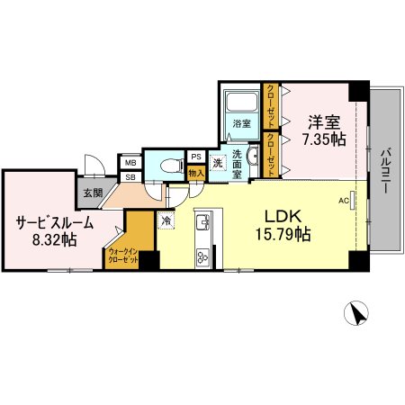 アリエッタ代々木上原 間取り