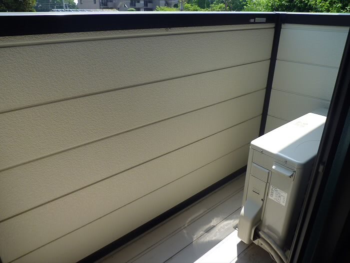 アムール里 ベランダ