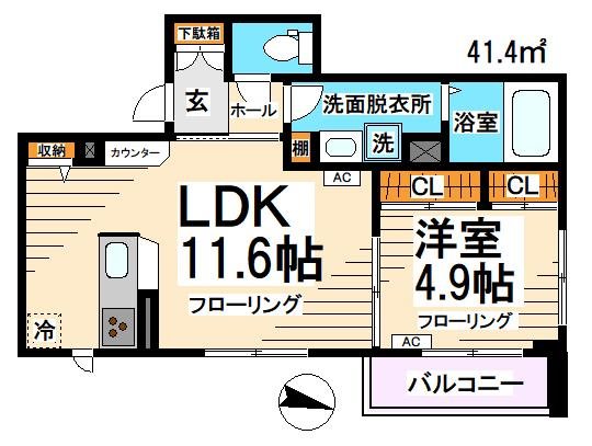 エルミタージュ南烏山 間取り