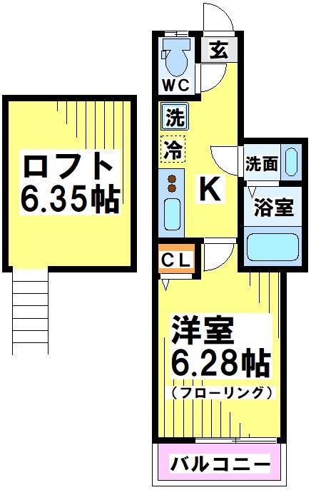 カスティーロつつじヶ丘 間取り
