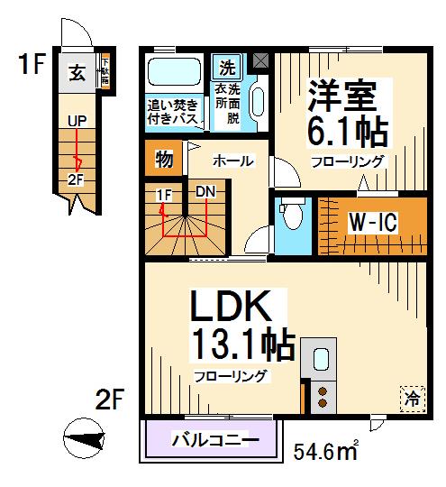 マグノリア明大前  間取り