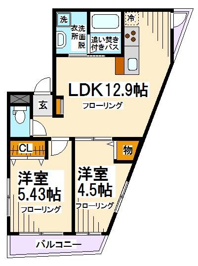 ドルチェ赤堤  間取り