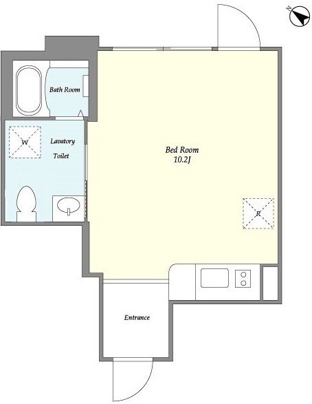 NOZOMIO　Premier幡ヶ谷 間取り