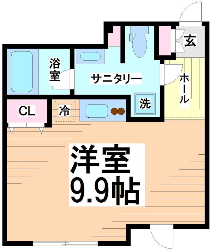 NOZOMIO　Premier幡ヶ谷 間取り