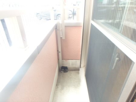 シャトル聖つつじヶ丘 ベランダ