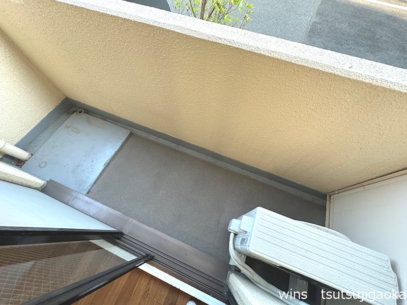 ハイムナカザワ ベランダ