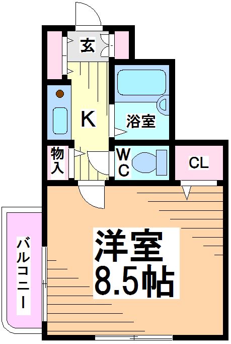ライオンズマンション渋谷本町 間取り